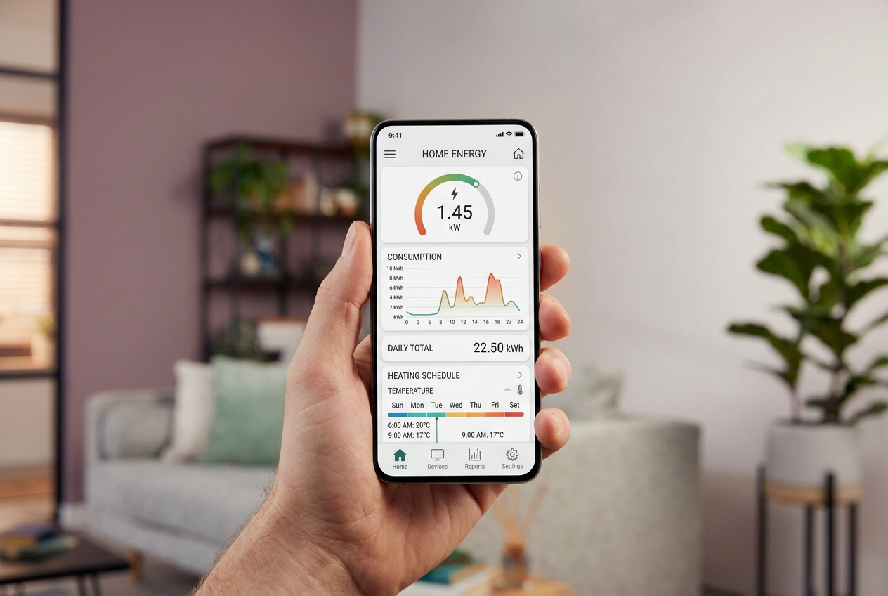 Energiatarbimise jälgimine äpis