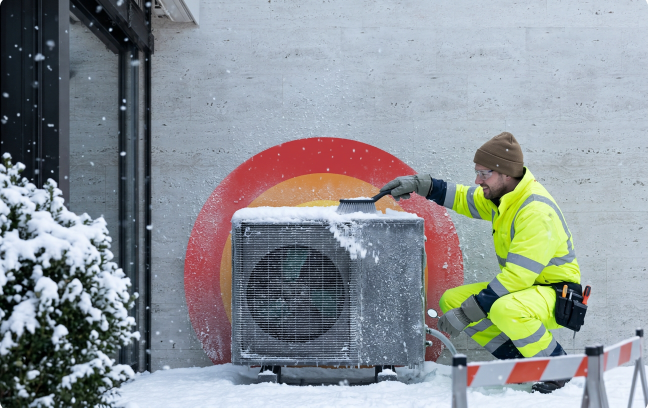 Soojuspumba välisosa hooldus